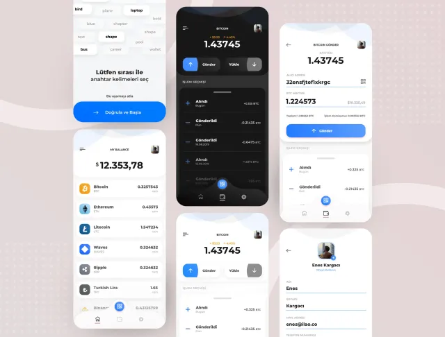 Collect payments and pay your bills with crypto.
